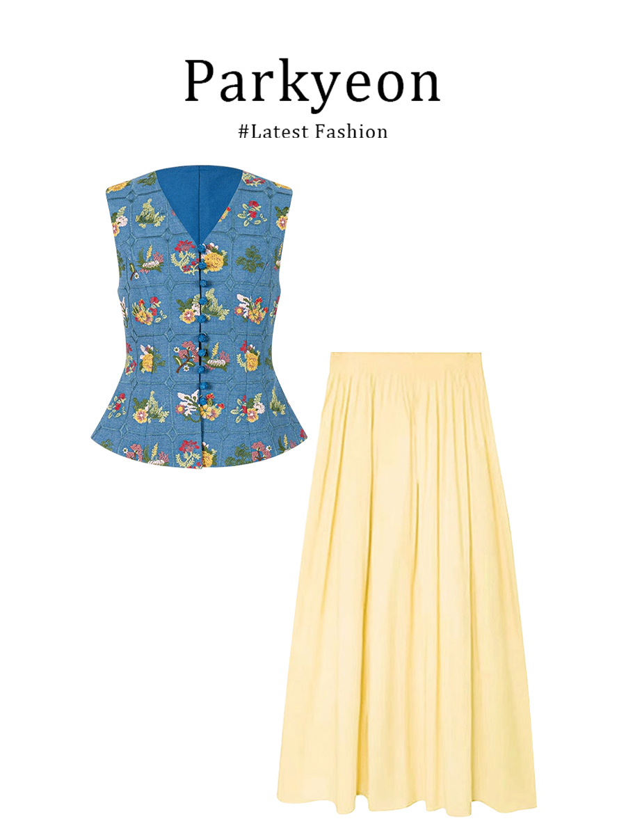 Parkyeon Retro Heavy Embroider - Embroidery Vest review and price