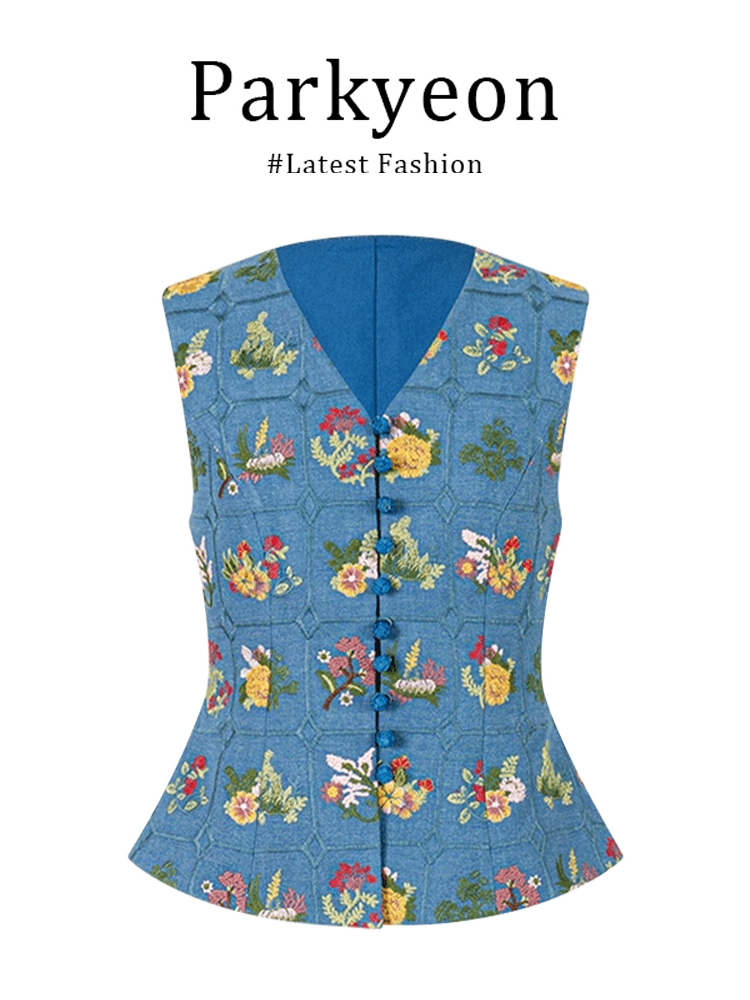 Parkyeon Retro Heavy Embroider - Embroidery Vest review and price