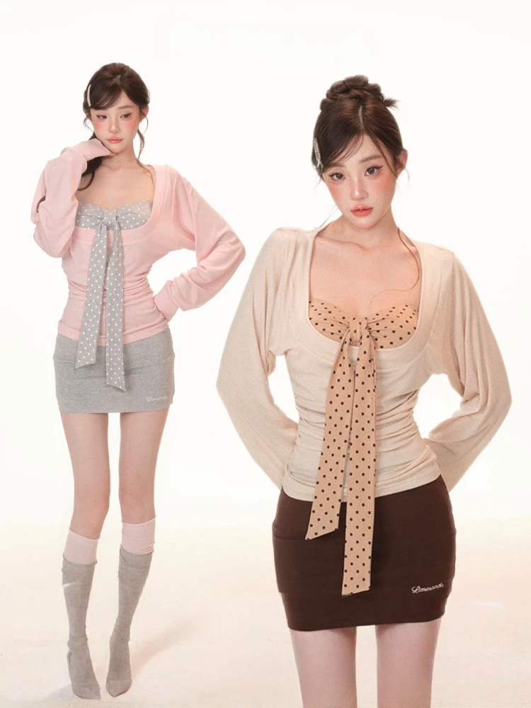 Y2K Two Piece Set: Sexy Pleate - Embroidery Fashion review and price