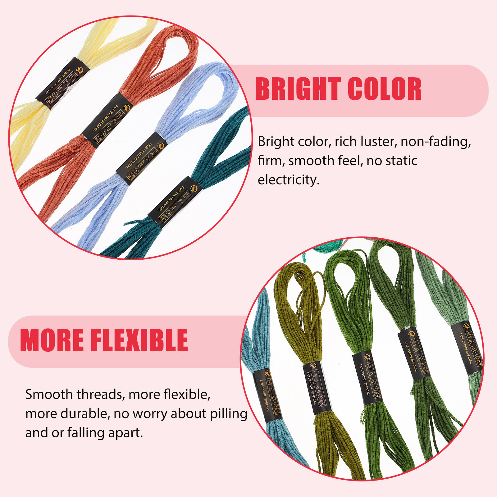 100pcs Embroidery Thread Cross - Embroidery H&M review and price