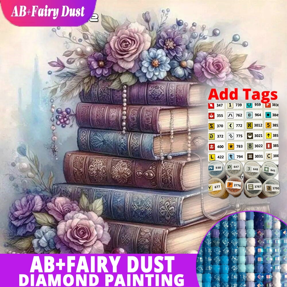 AB Fairy Dust 5D Diamond Paint - Embroidery Rose Stitch review and price