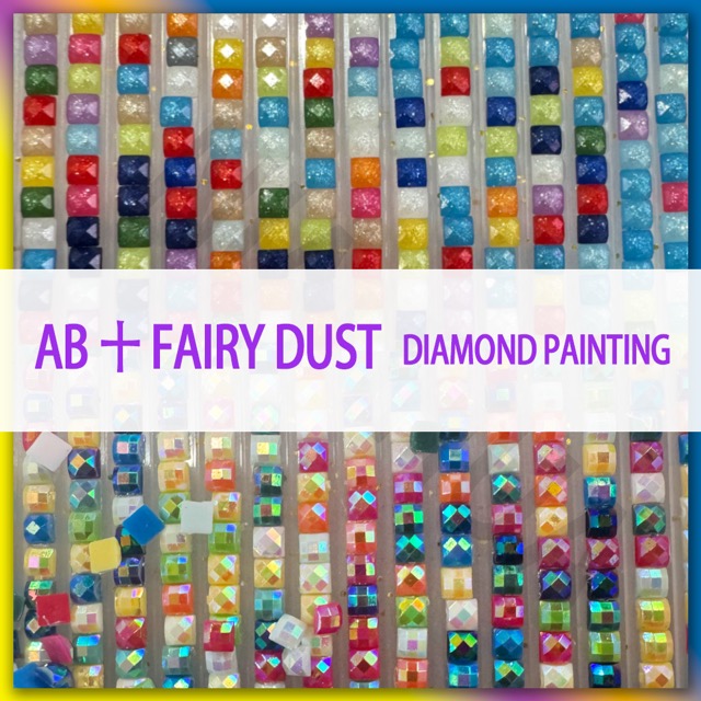 AB Fairy Dust 5D Diamond Paint - Embroidery Rose Stitch review and price