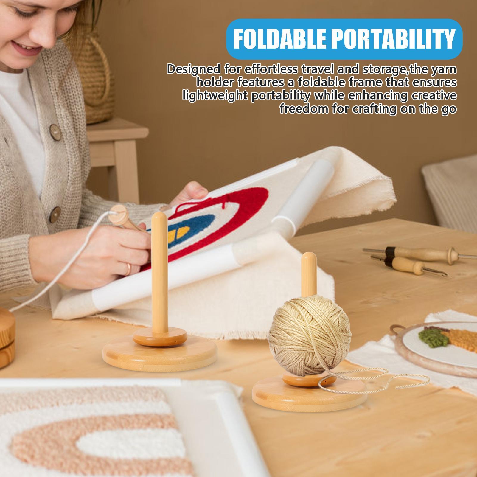 Yarn Holder Knitting Yarn Wind - Embroidery Studio review and price
