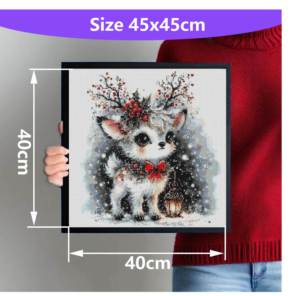 Full Drill Diamond Embroidery  - Embroidery Xmas Kits review and price