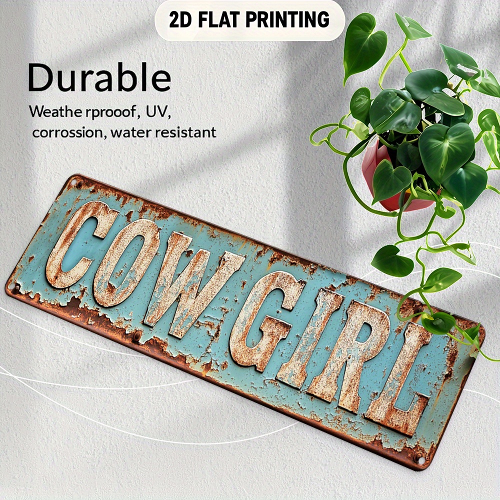 2D Metal Cowgirl Wall Art - Vi - Embroidery Garden review and price