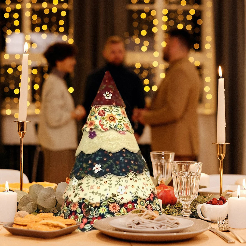 Xmas Tree Hand-made Templates  - Embroidery Xmas Kits review and price