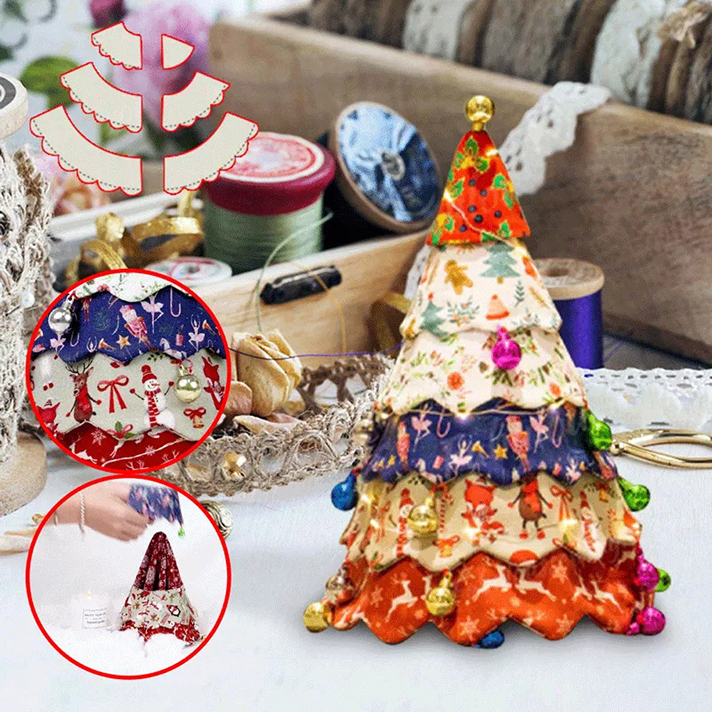 Xmas Tree Hand-made Templates  - Embroidery Xmas Kits review and price
