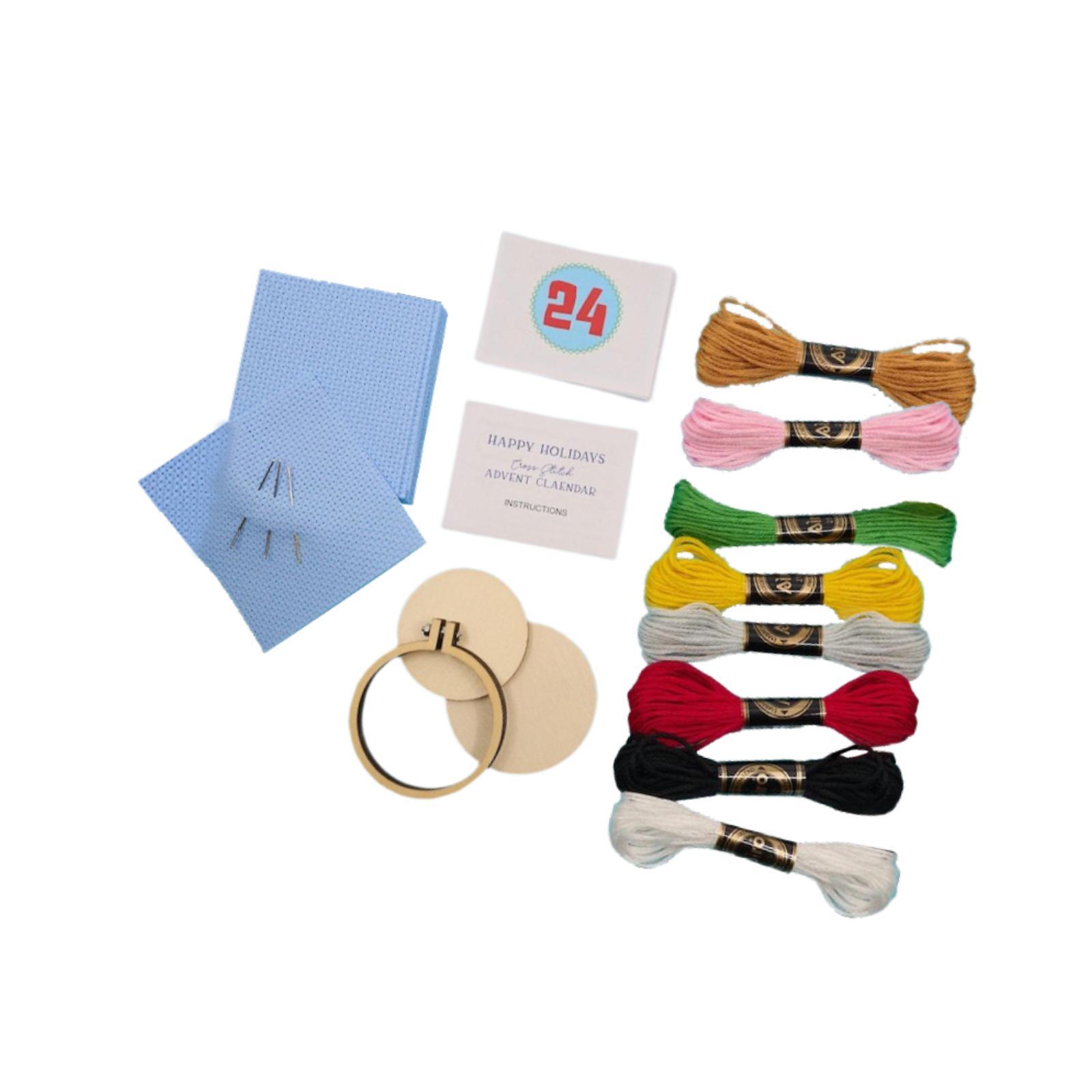 Christmas Advent Calendar,Xmas - Embroidery Xmas Kits review and price