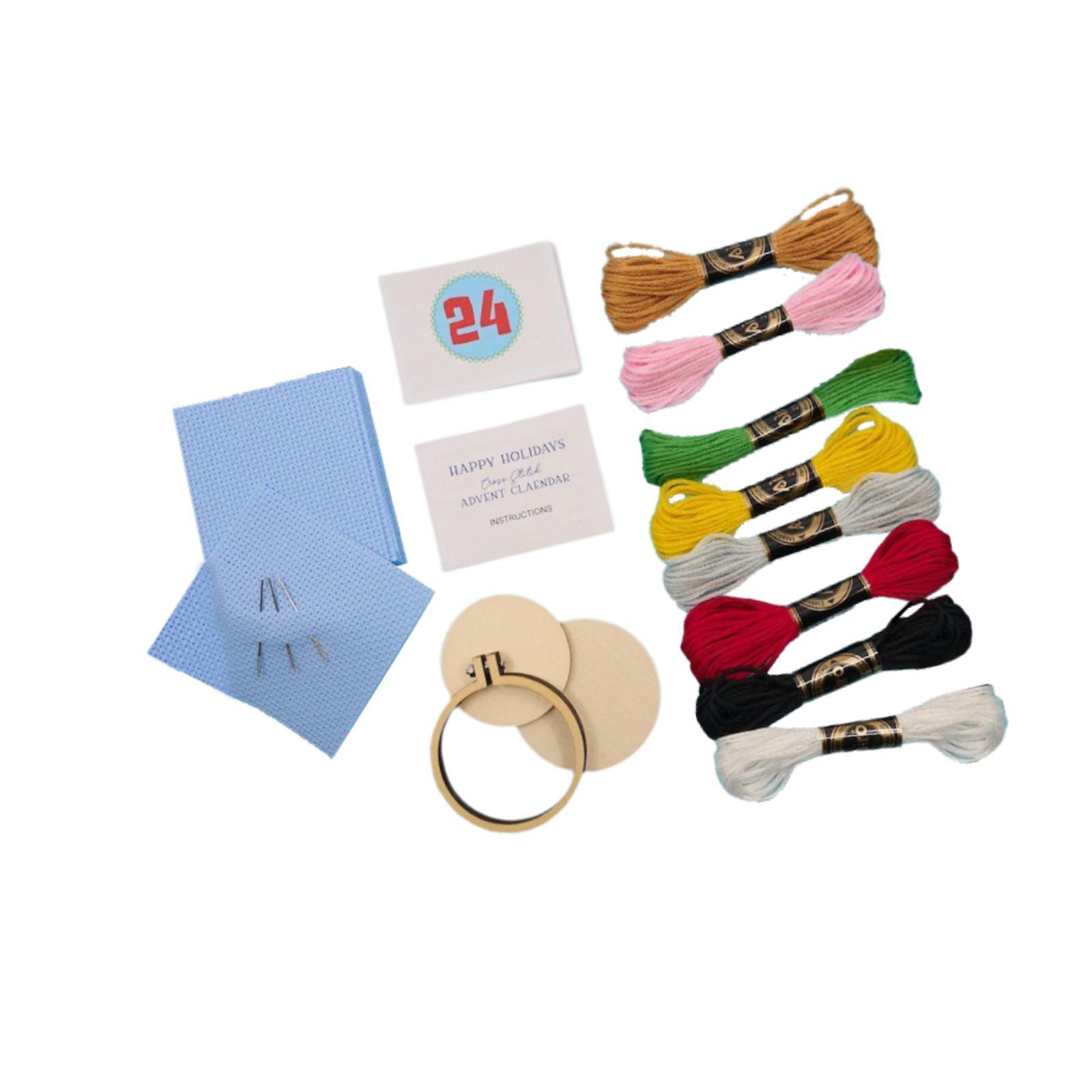 Christmas Advent Calendar,Xmas - Embroidery Xmas Kits review and price