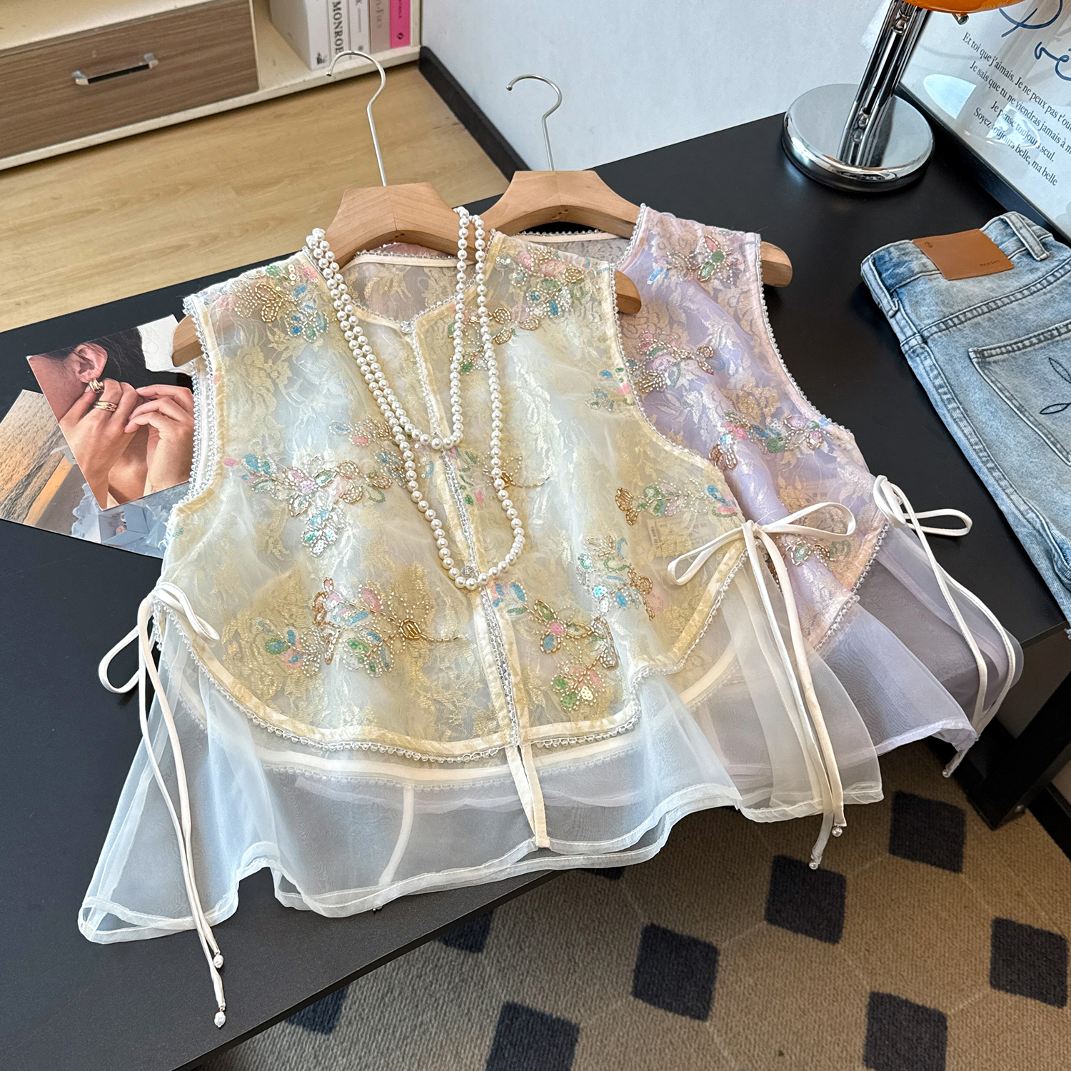 New Chinese Style Heavy Embroi - Embroidery Vest review and price