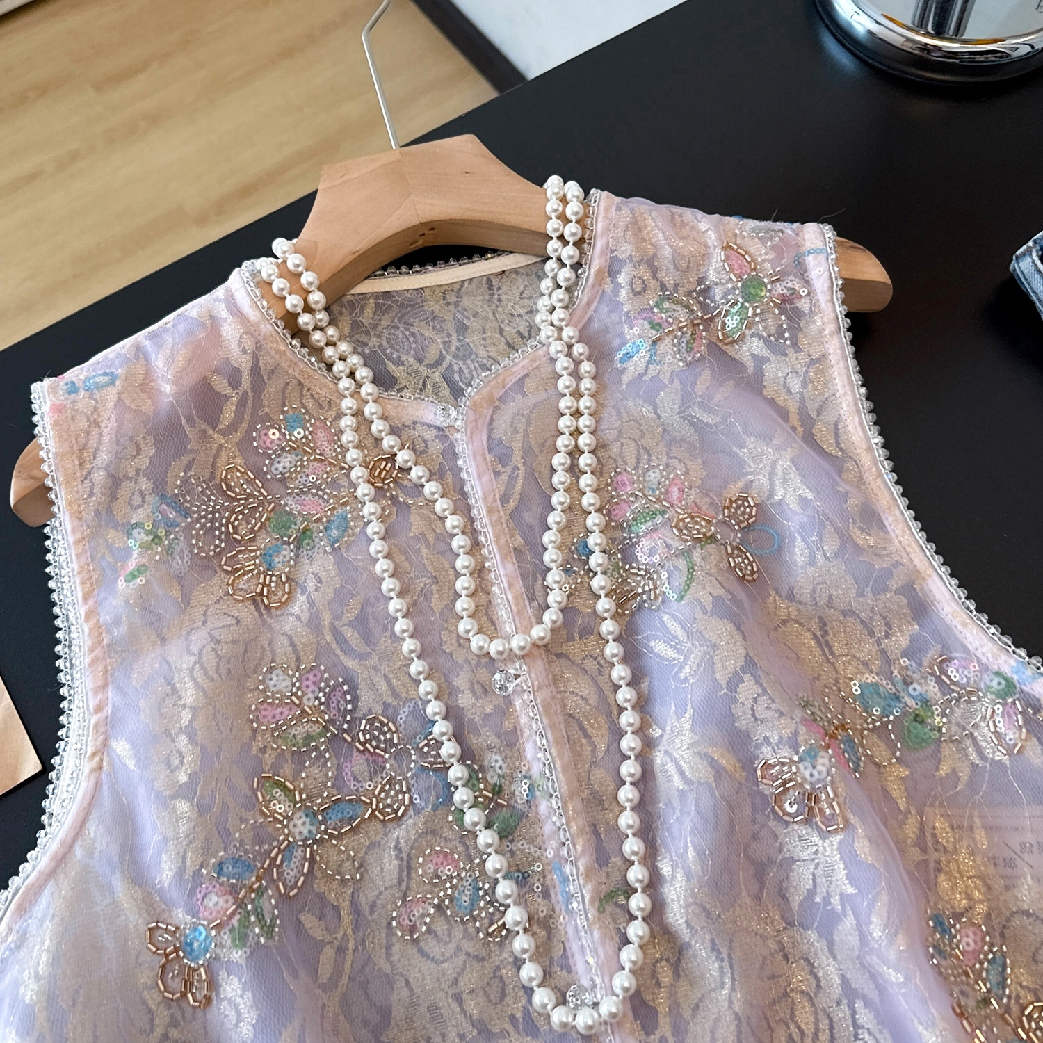 New Chinese Style Heavy Embroi - Embroidery Vest review and price