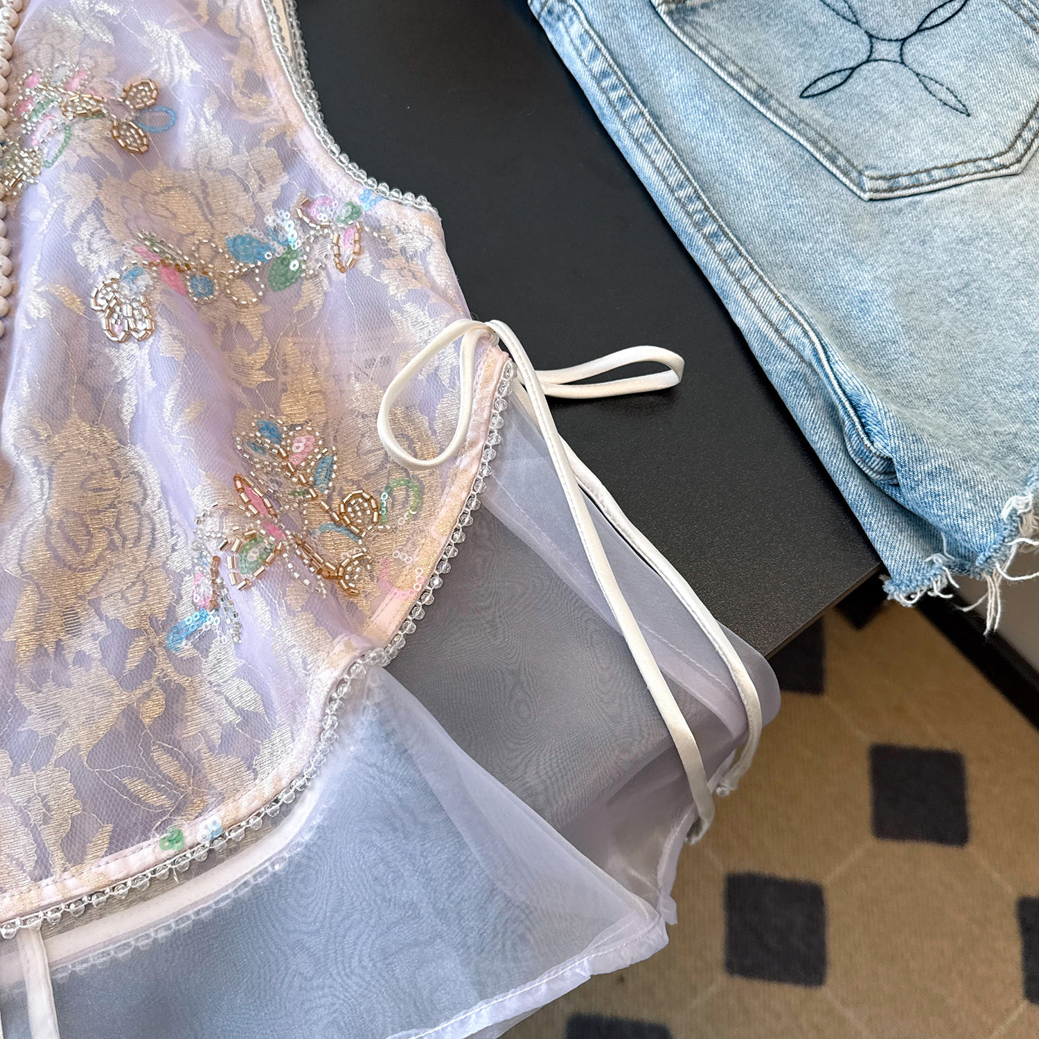 New Chinese Style Heavy Embroi - Embroidery Vest review and price