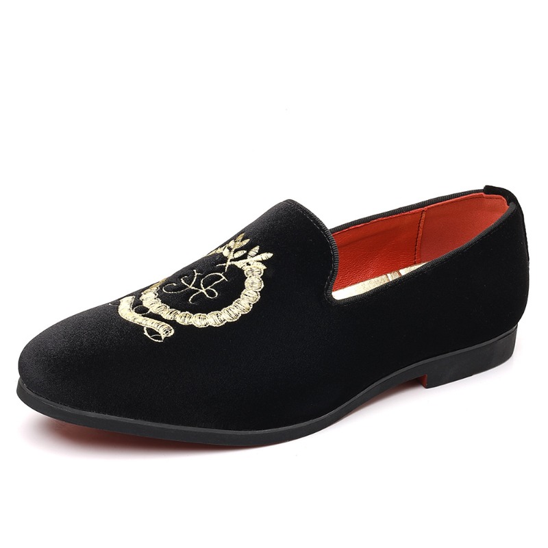 Luxury Designer Loafers Suede  - Embroidery Ideas review and price