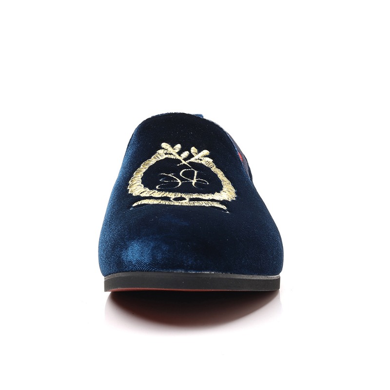 Luxury Designer Loafers Suede  - Embroidery Ideas review and price