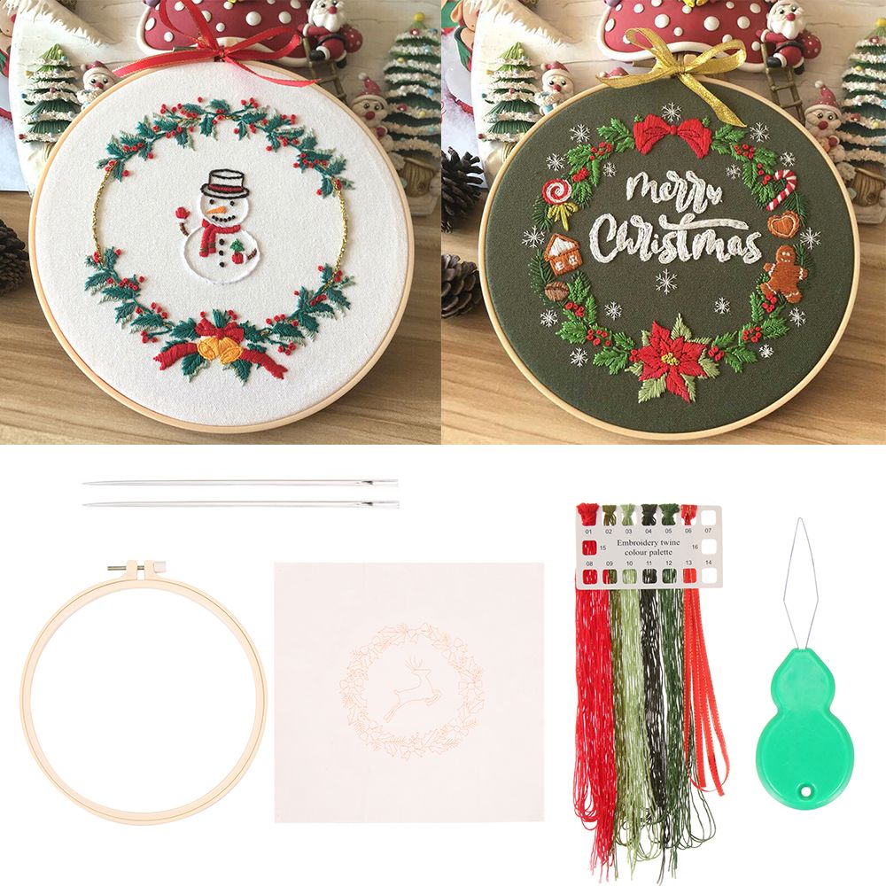 Arts Sewing Accessories Needle - Embroidery Xmas Kits review and price