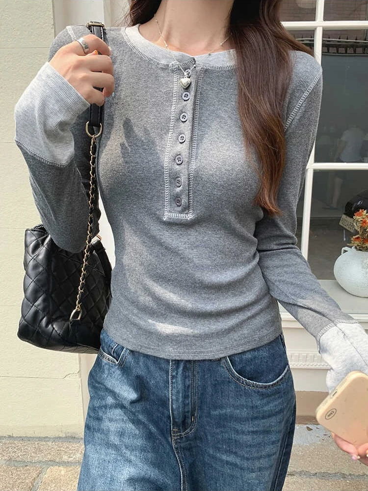 Y2K Patchwork T-Shirt 2025, Co - Embroidery Fashion review and price
