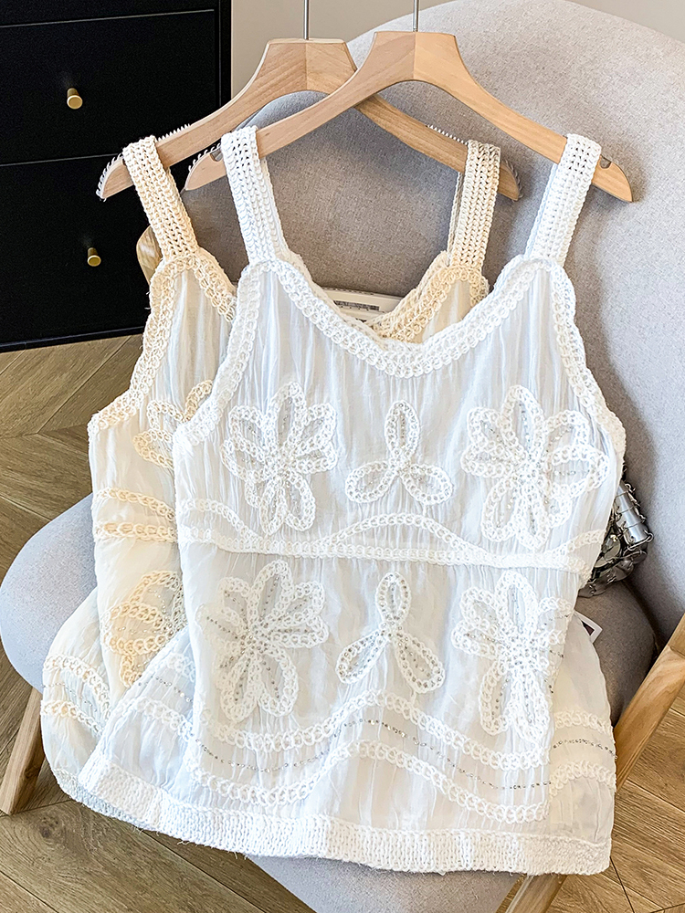 New Stylish Beaded Embroidery  - Embroidery Vest review and price