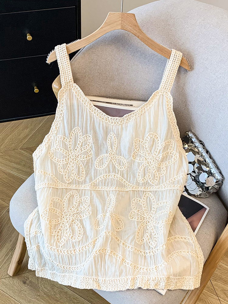 New Stylish Beaded Embroidery  - Embroidery Vest review and price