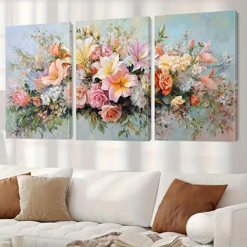 Triptych Diamond Art Mosaic Sp - Embroidery Rose Stitch review and price