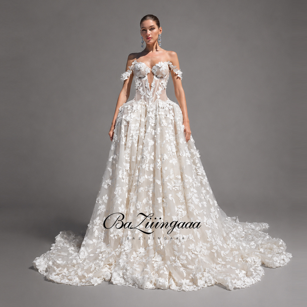 Floral Print Wedding Dresses L - Embroidery Online Designs review and price