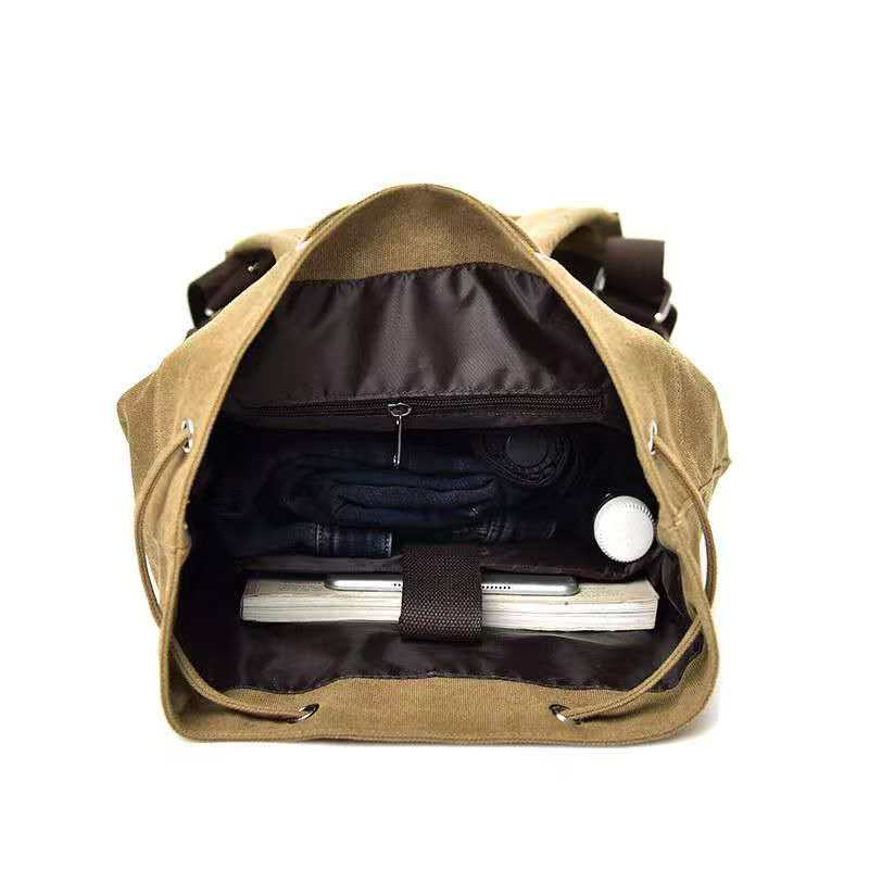 2026 Canvas backpack with dual - Embroidery Fashion review and price