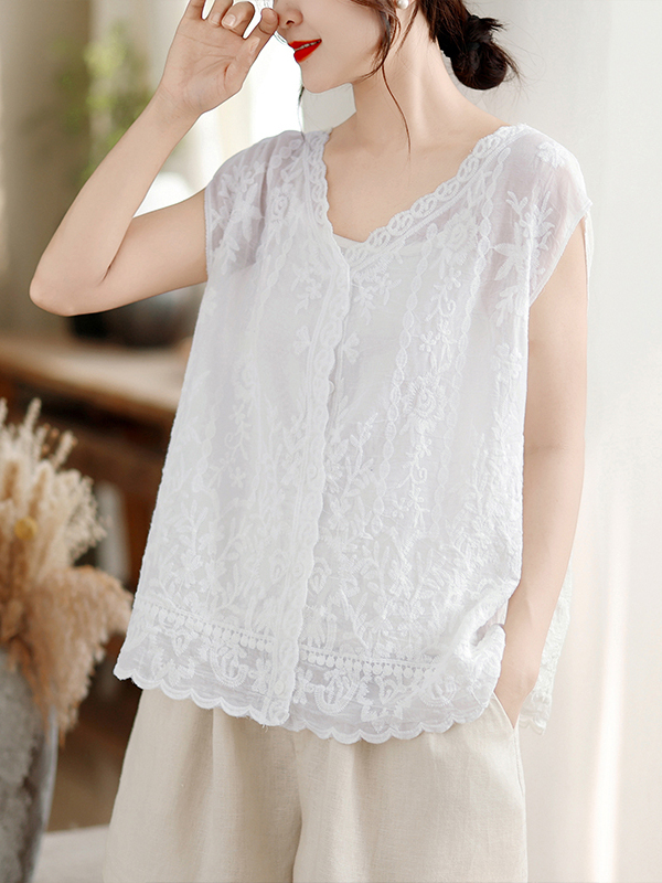 Summer New Heavy Embroidery Ve - Embroidery Vest review and price
