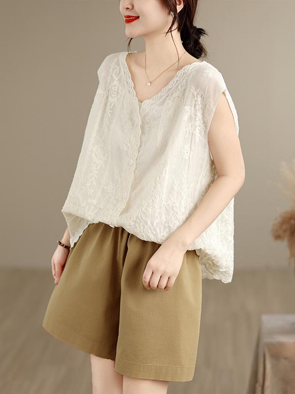 Summer New Heavy Embroidery Ve - Embroidery Vest review and price