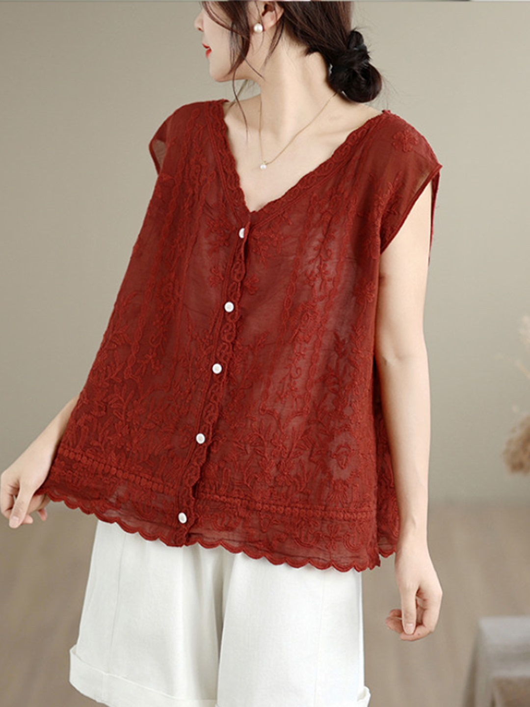 Summer New Heavy Embroidery Ve - Embroidery Vest review and price