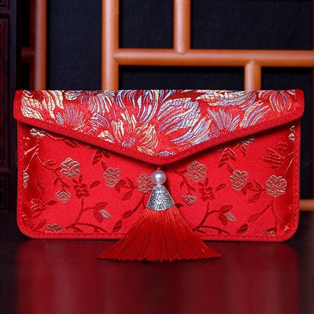 Embroidery Word Art Silk Cloth - Embroidery Red review and price