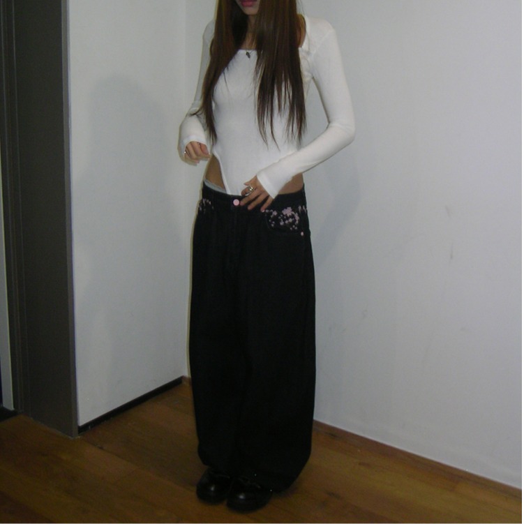 Sakura Embroidery High Waist W - Embroidery Jeans Sakura review and price