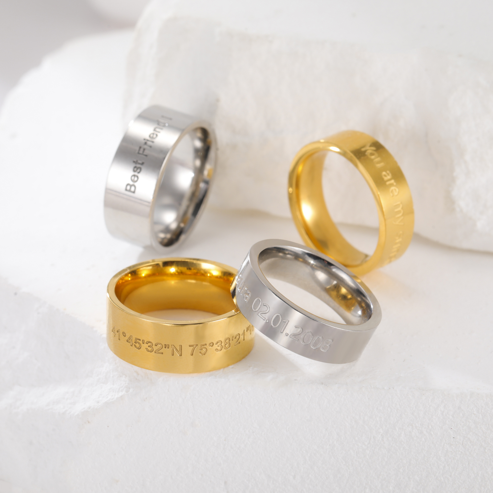 2/3/6mm Customized Name Ring f - Embroidery Alphabet review and price