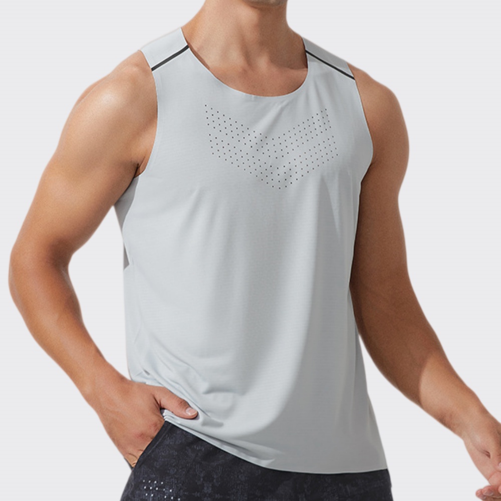 Men Gym Vest Quick Dry Running - Embroidery H&M review and price