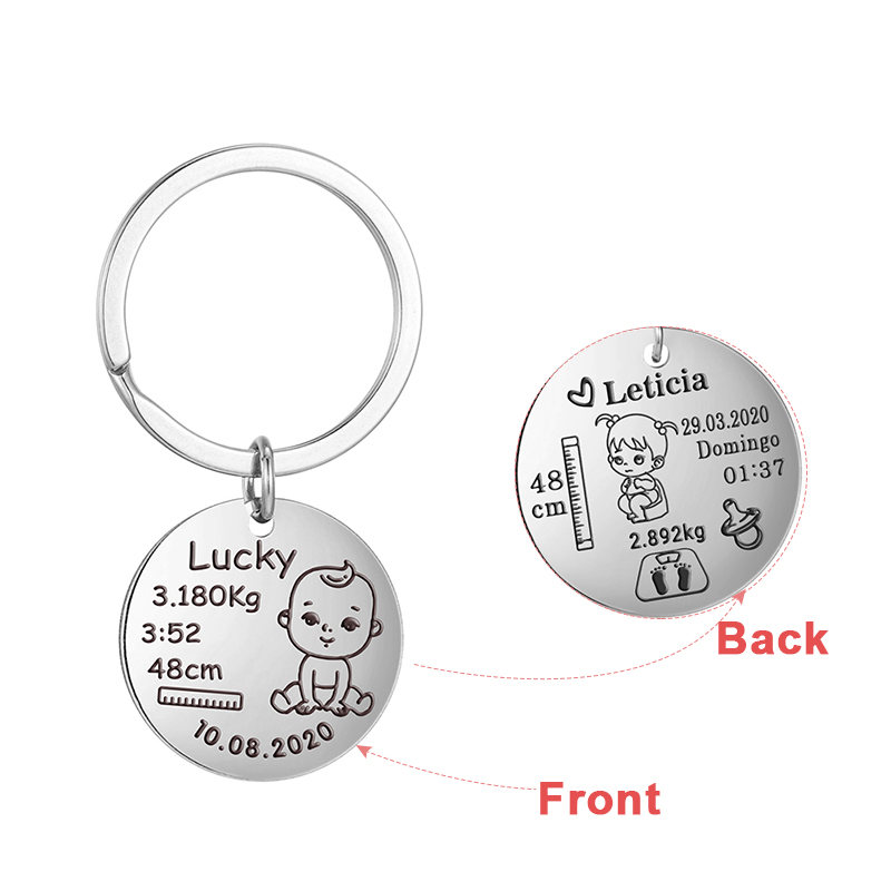Personalized Custom Baby Keych - Embroidery Alphabet review and price