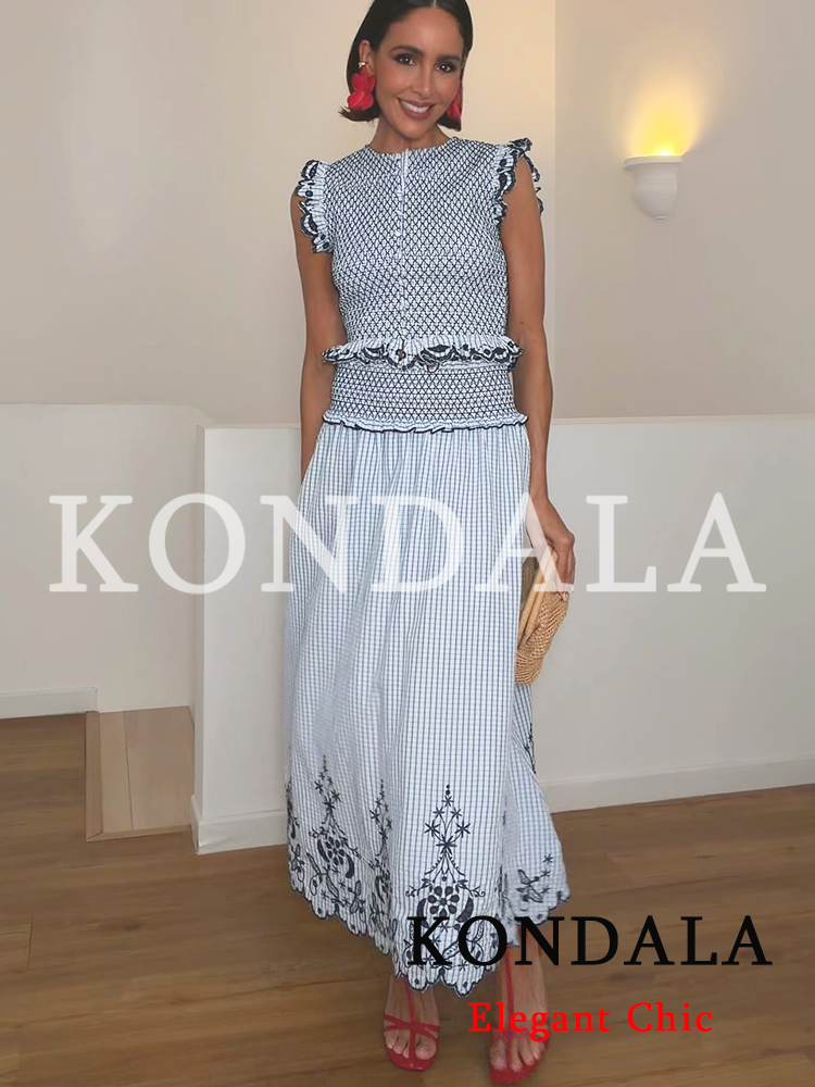 KONDALA Women Trendy Elegant E - Embroidery Vest review and price