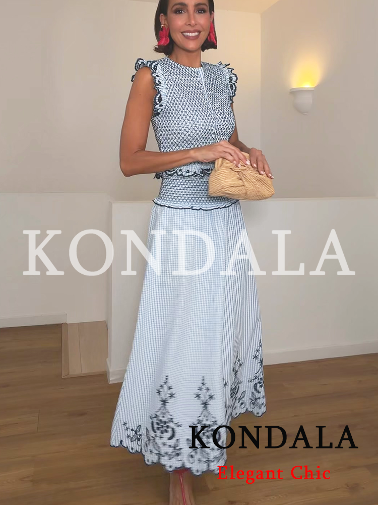 KONDALA Women Trendy Elegant E - Embroidery Vest review and price