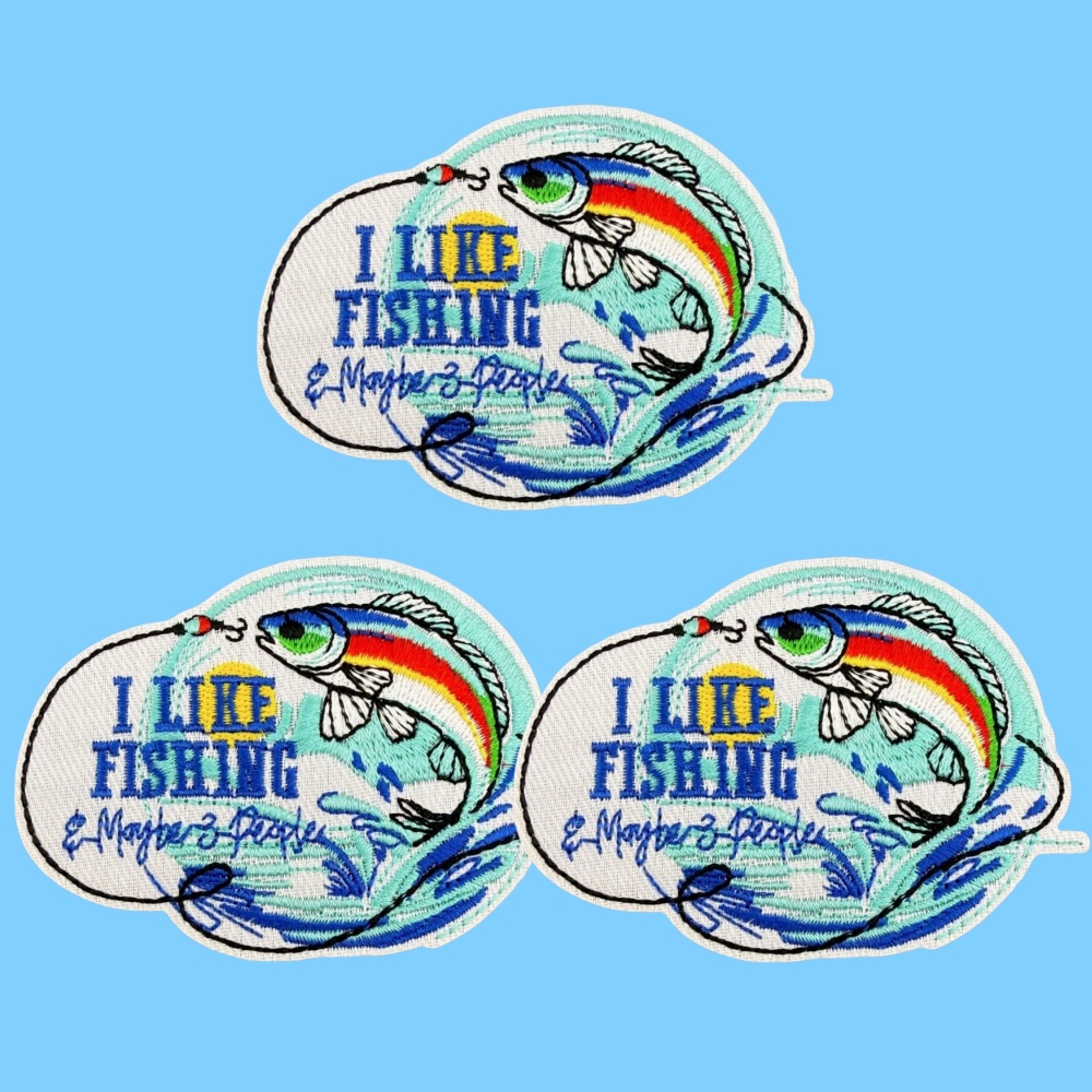 Three-Piece Set of I Like Fish - Embroidery Online Designs review and price