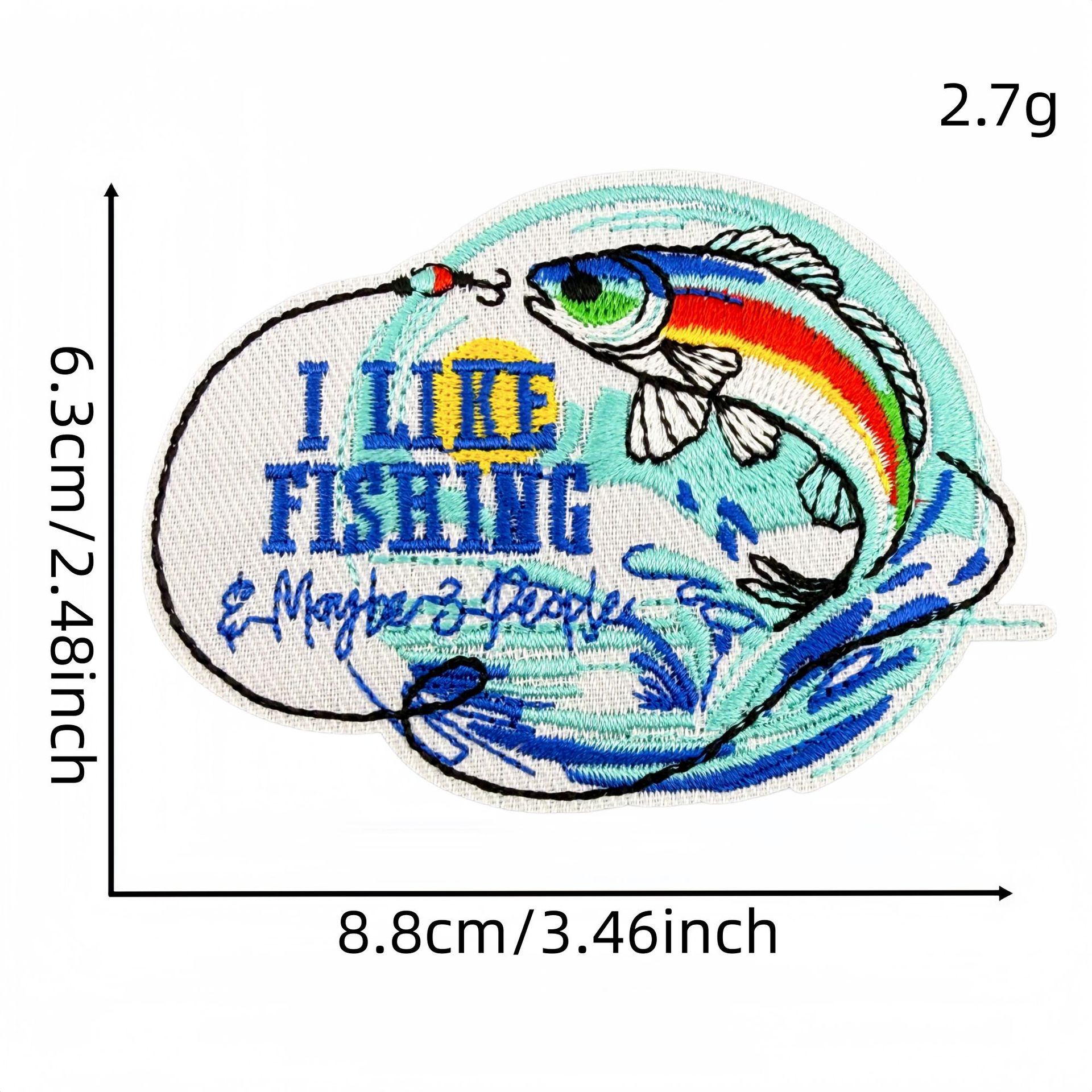 Three-Piece Set of I Like Fish - Embroidery Online Designs review and price