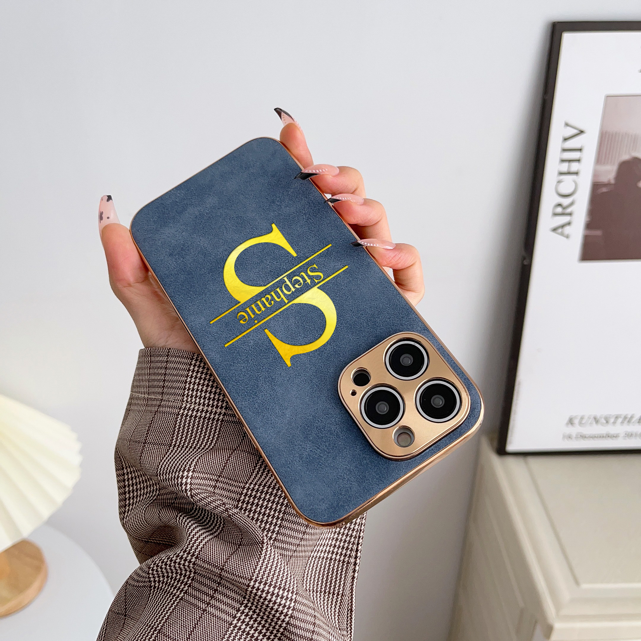 Personalized Case for iPhone 1 - Embroidery Alphabet review and price
