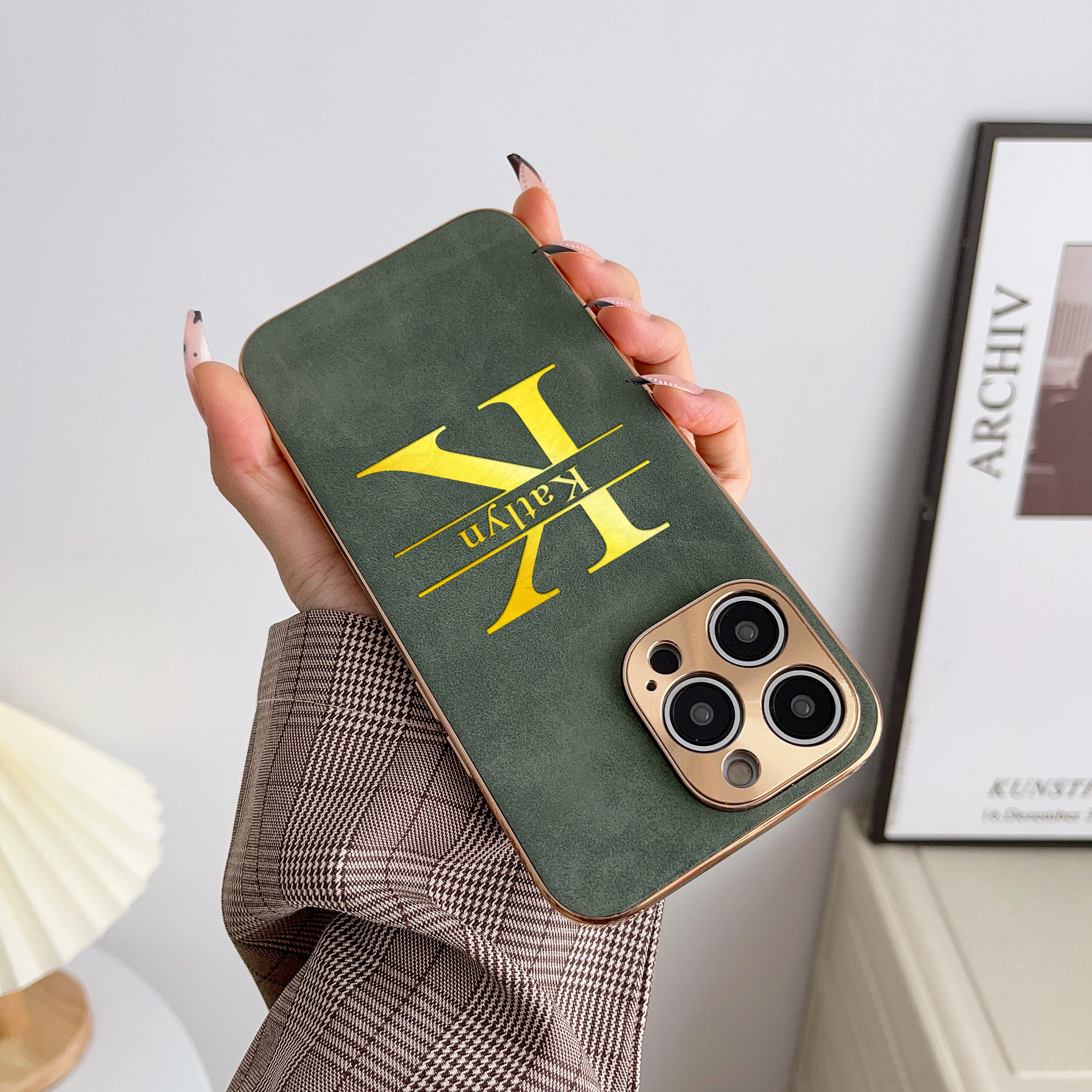Personalized Case for iPhone 1 - Embroidery Alphabet review and price