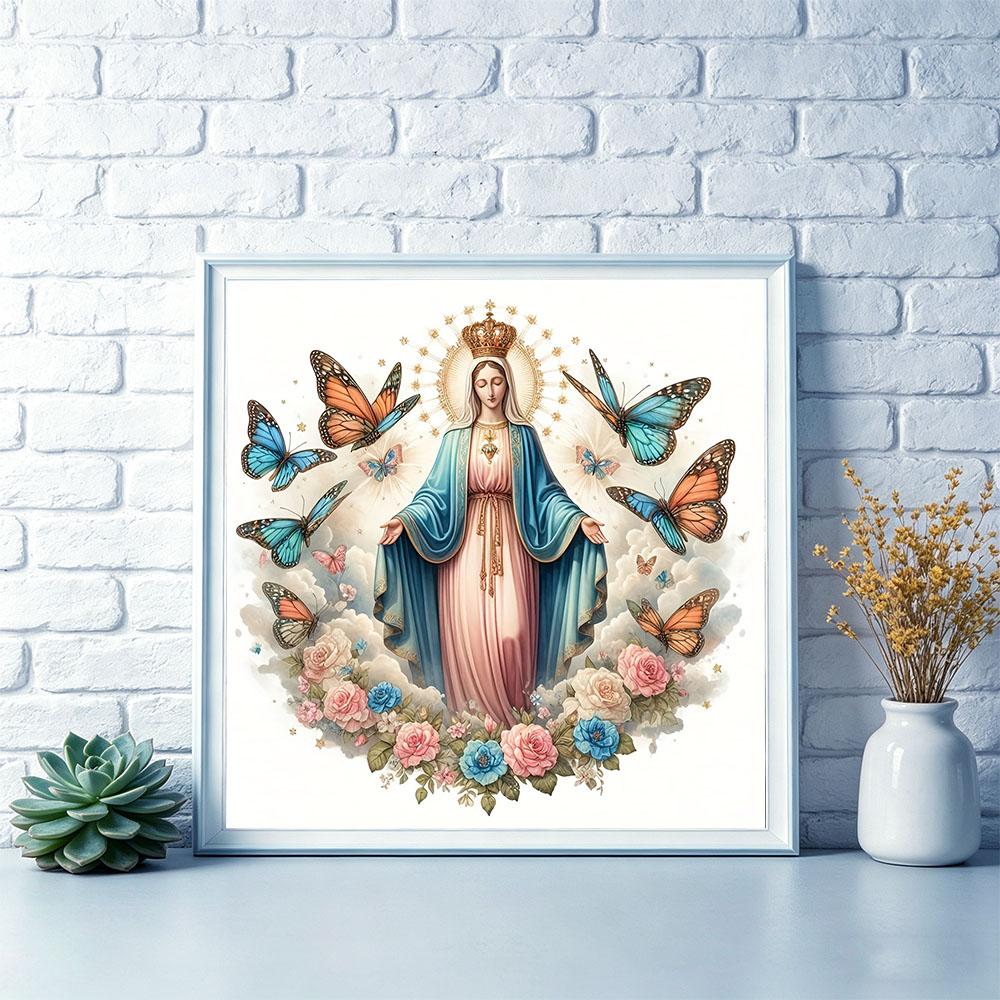 HUACAN Embroidery Kits Virgin  - Embroidery Rose Stitch review and price