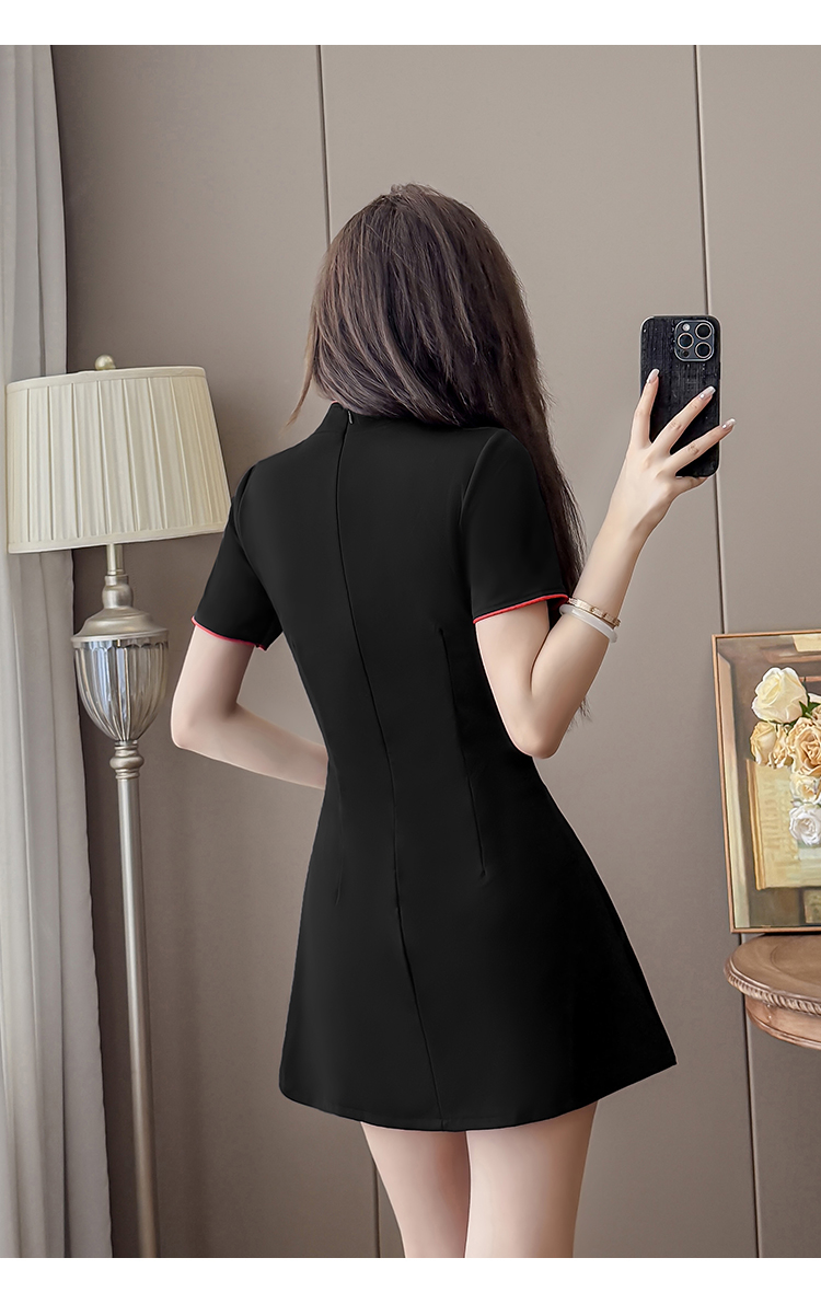 2026 New Chinese Style Black T - Embroidery Red review and price