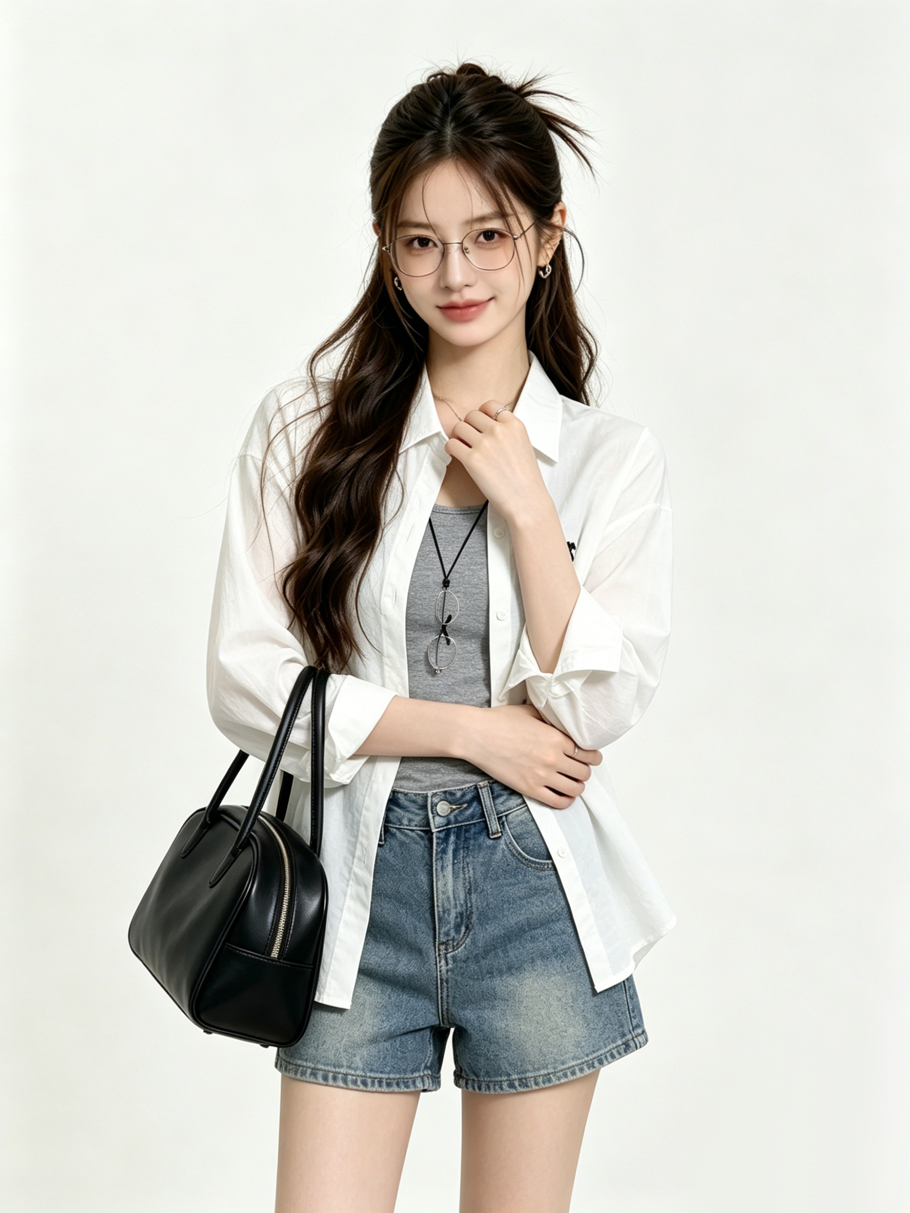 Spring Summer Outfit Korean Co - Embroidery Vest review and price
