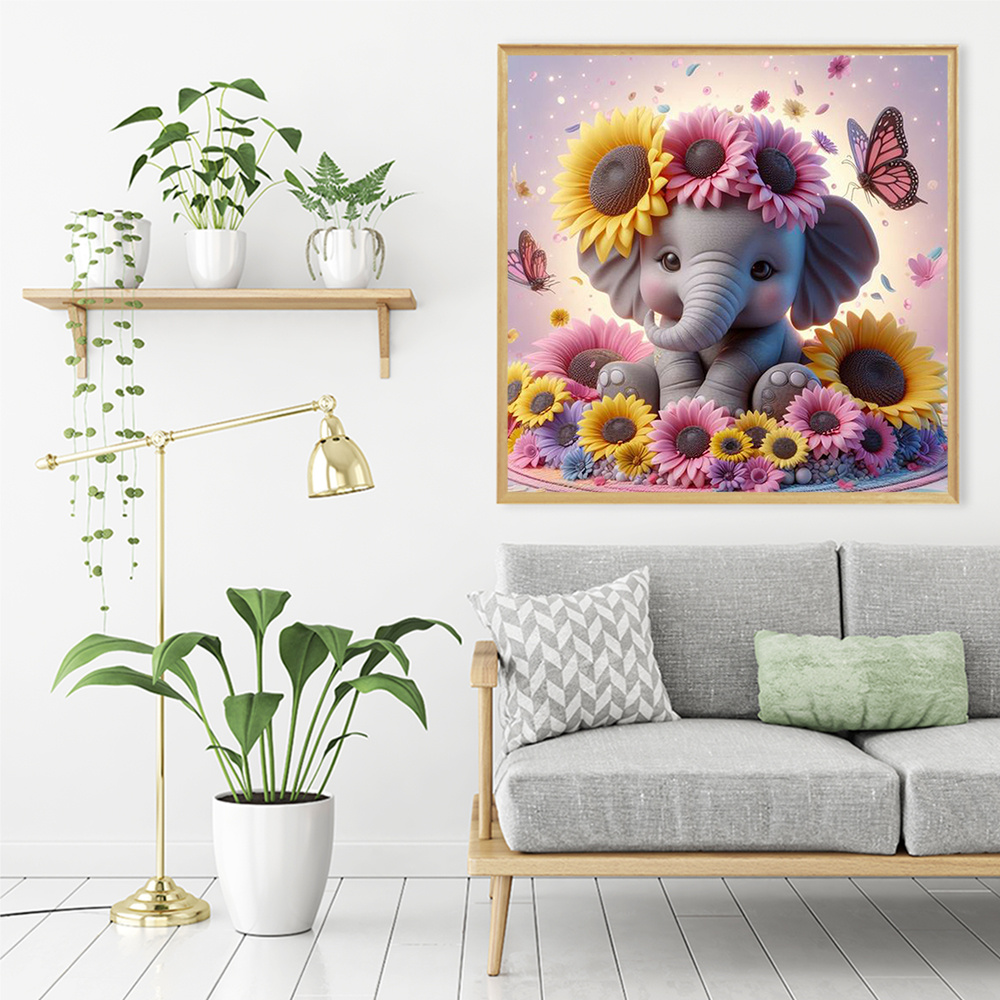 Evershine Elephant Diamond Pai - Embroidery Ideas review and price