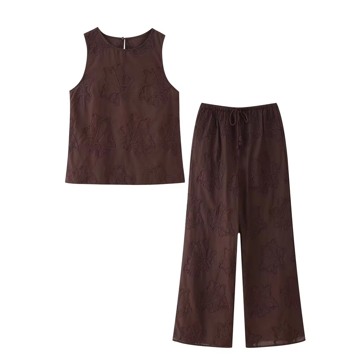 HH Women Solid Embroidery Pant - Embroidery Vest review and price