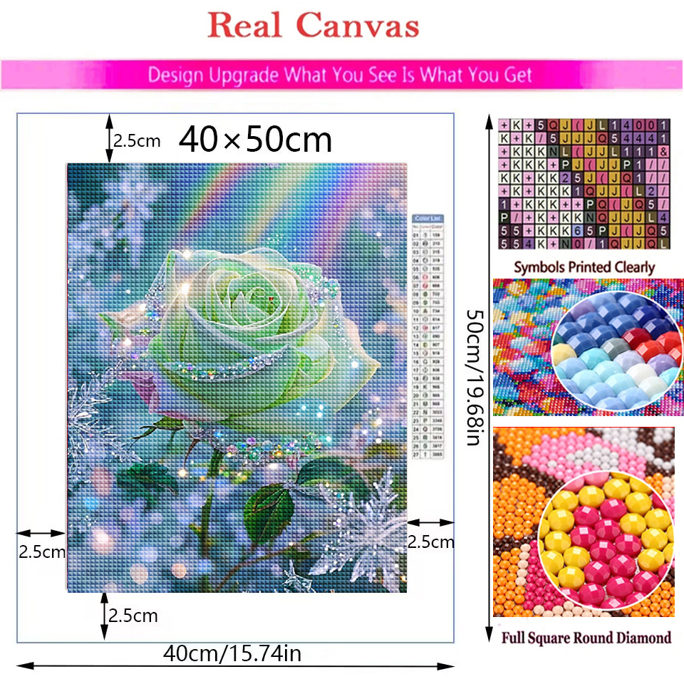 DIY Diamond Painting Art New 2 - Embroidery Rose Stitch review and price