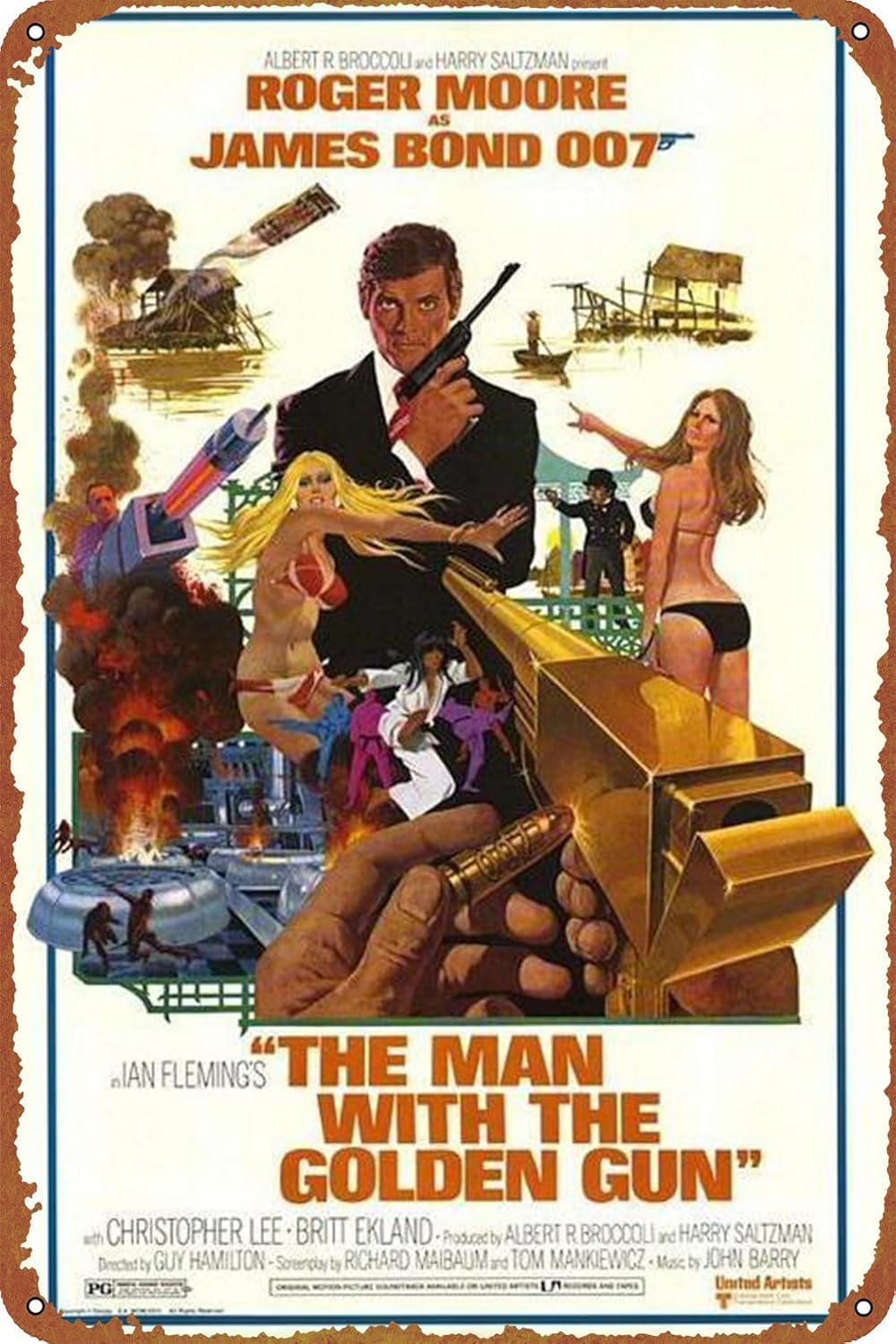 The Man With the Golden Gun Mo - Embroidery Garden review and price