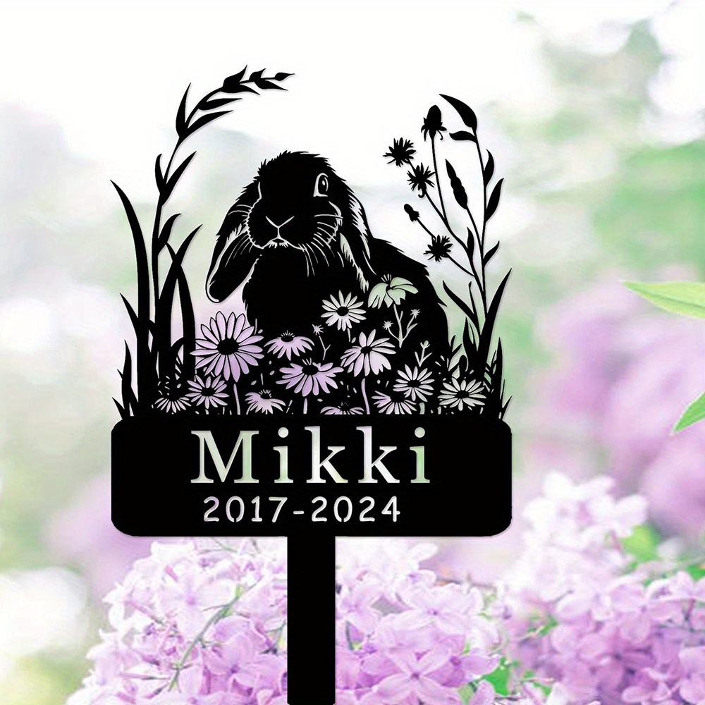 Custom Lop-Eared Rabbit Memori - Embroidery Garden review and price