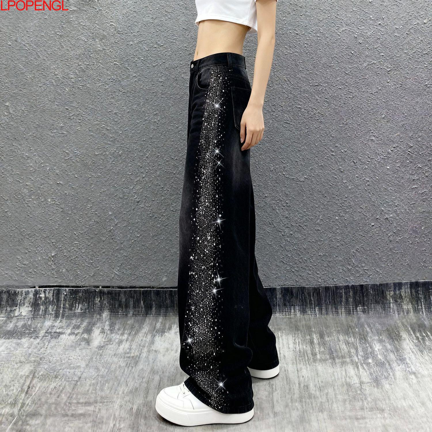 2026 Spring And Summer New Vin - Embroidery Jeans Sakura review and price