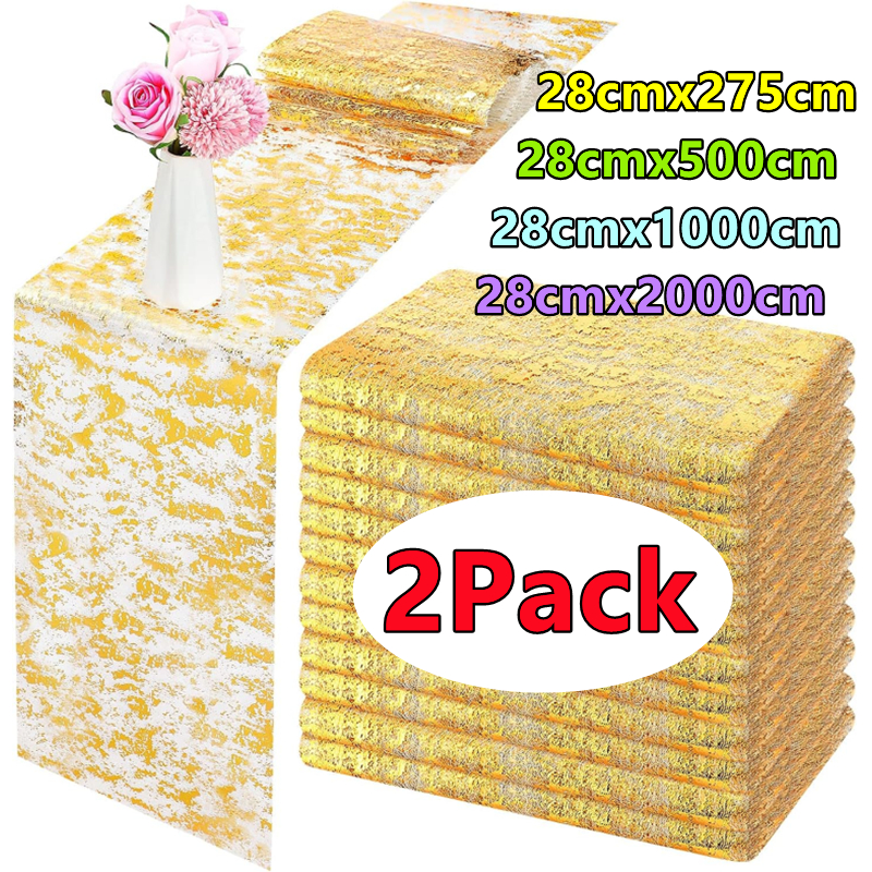 New 2/1Pack Sparkle Table Runn - Embroidery Xmas review and price
