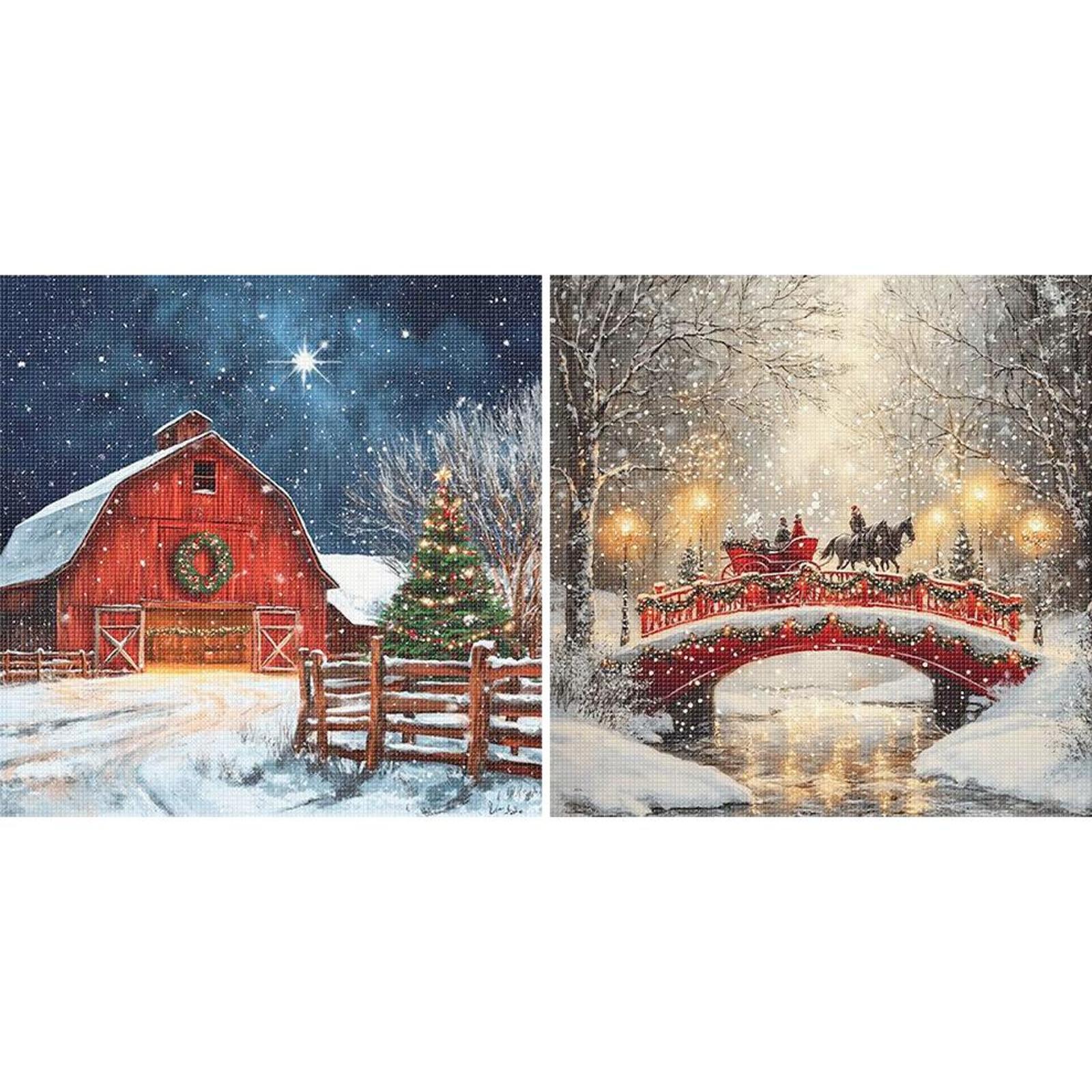 Full Embroidery cotton Thread  - Embroidery Xmas Kits review and price